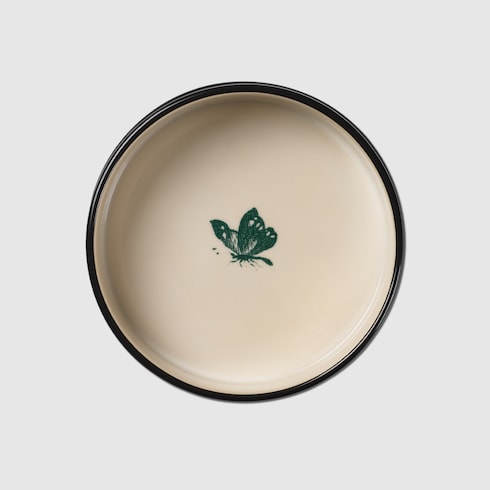 Large Herbarium print pet bowl