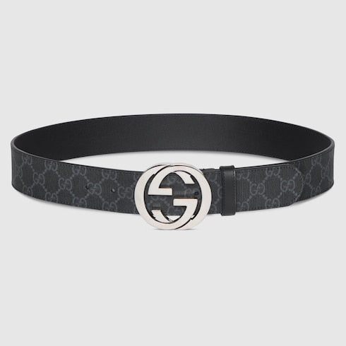 Belt with Interlocking G buckle
