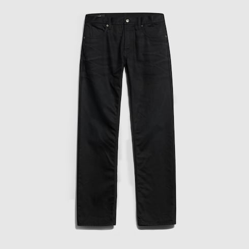 Cotton denim pants