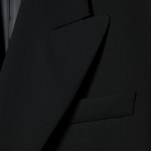 Double-breasted wool jacket