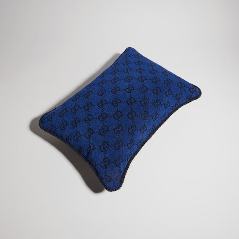 GG cotton rectangular cushion