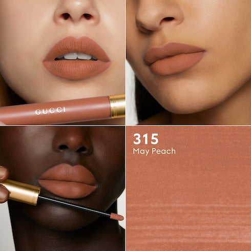 124 Emilie Brown, Rouge à Lèvres Liquide Mat Lipstick