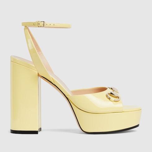Women's Horsebit platform sandal