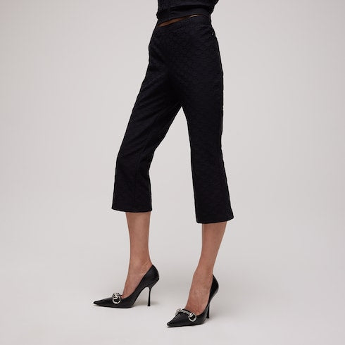 GG jersey jacquard pants