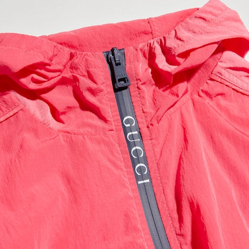 Children's nylon froissé jacket