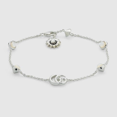 GG Marmont mother of pearl bracelet