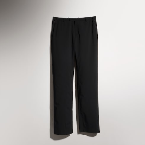 Technical wool blend pants