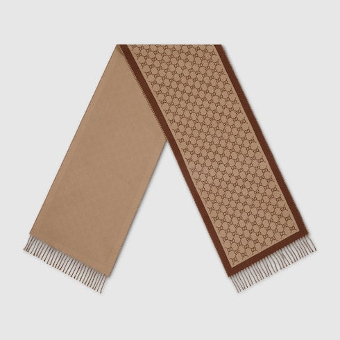 GG wool scarf