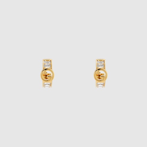 Gucci Blondie crystal mini earrings