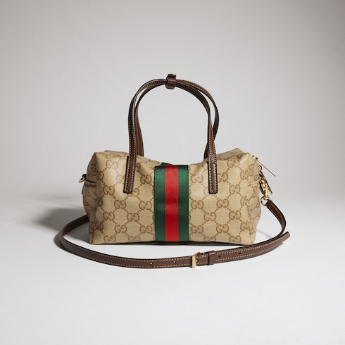 Mini boston bag with Web
