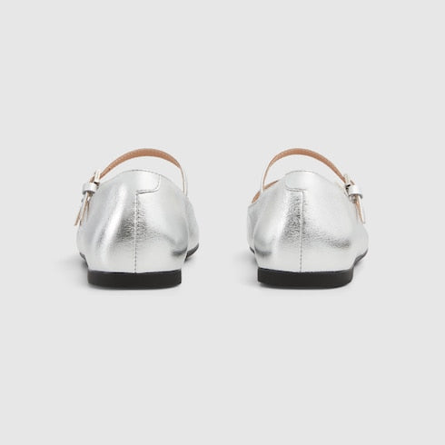 Children's ballet flat with Horsebit