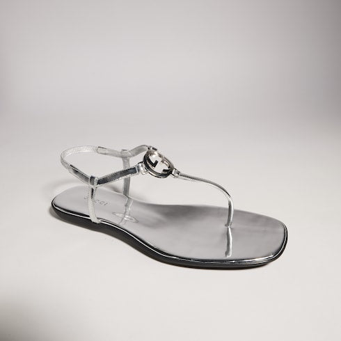 thong sandal with Interlocking G