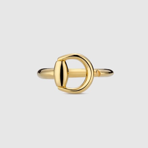 Gucci Horsebit 18k open ring
