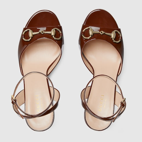 Women's Horsebit platform sandal