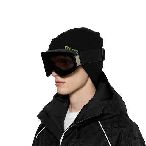 Mask-shaped sunglasses