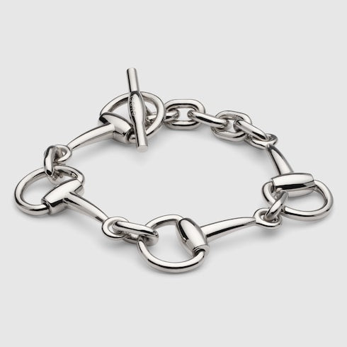 Horsebit chain bracelet