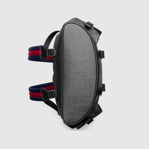 GG Black large backpack