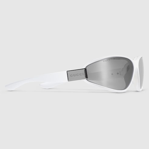 Rectangular frame sunglasses