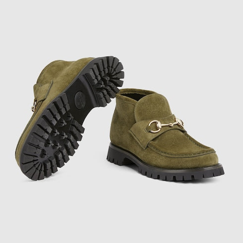 Women's ankle boot with Horsebit