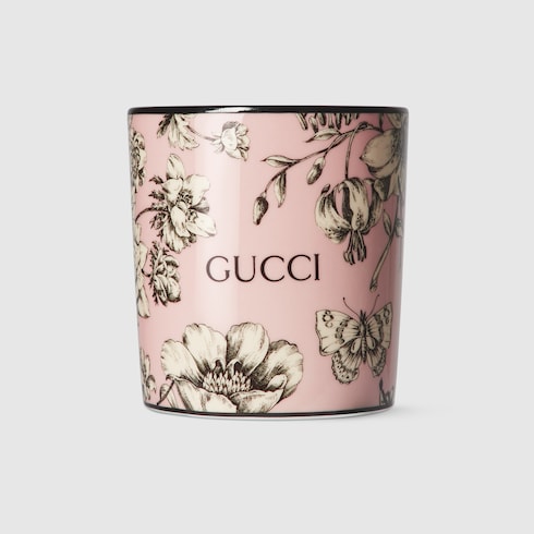 Gucci Flora Sketch print candle, Inventum scent