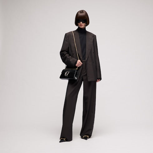 Pinstripe wool mohair jacket
