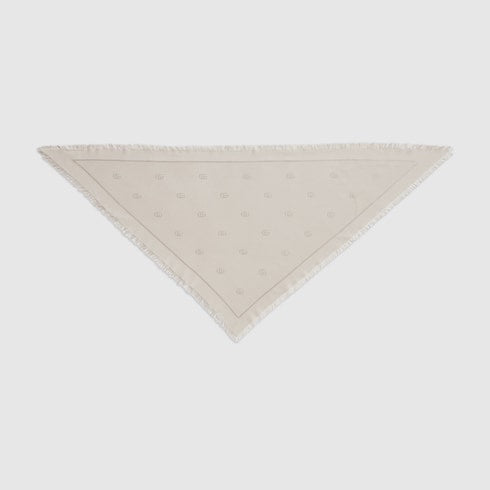 Double G silk wool shawl