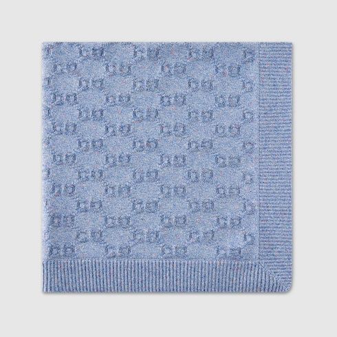Baby GG cotton jacquard blanket