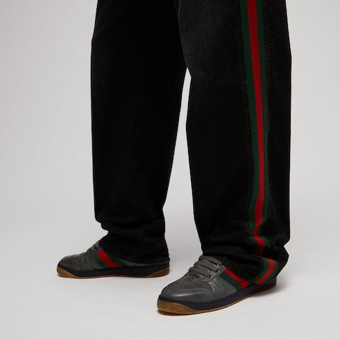 Men's wornout-effect Screener sneaker