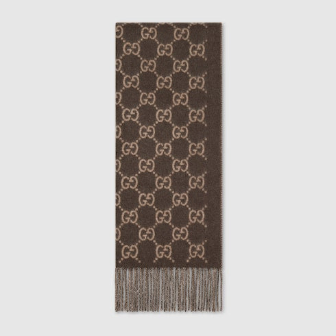 GG cashmere scarf