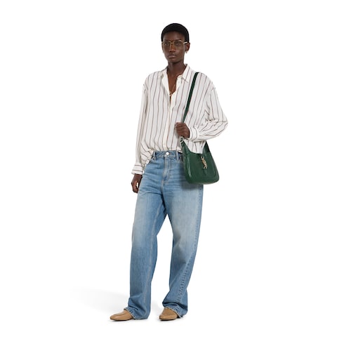 Gucci Jackie 1961 ostrich medium bag