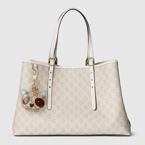 GG Emblem large tote bag