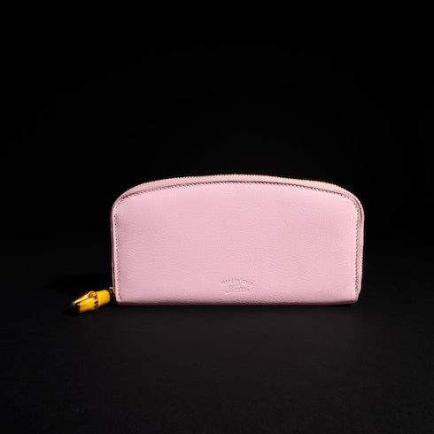 Zip around wallet with bamboo