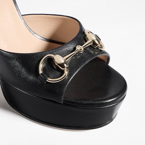 Women's Horsebit platform sandal