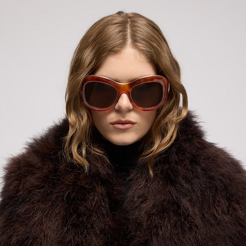 Round frame sunglasses