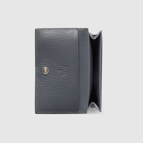 Grey interior GG card case