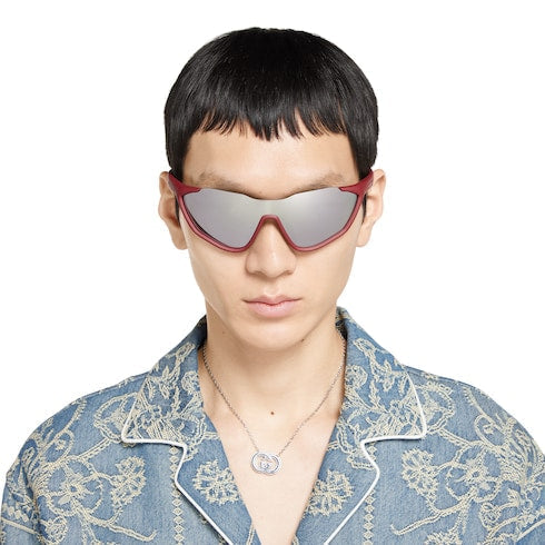 Mask-shaped sunglasses