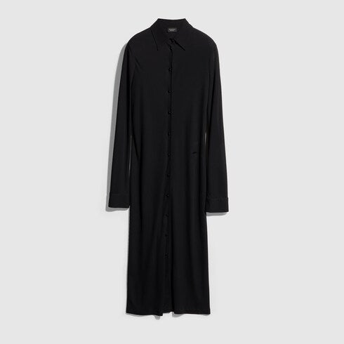 Viscose crêpe jersey dress