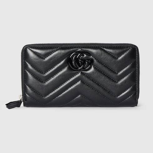 GG Marmont zip around wallet
