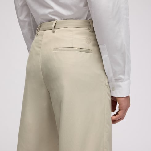 Lightweight cotton nylon twill pants