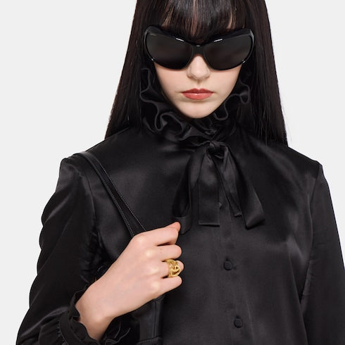 GG Marmont cut-out band ring