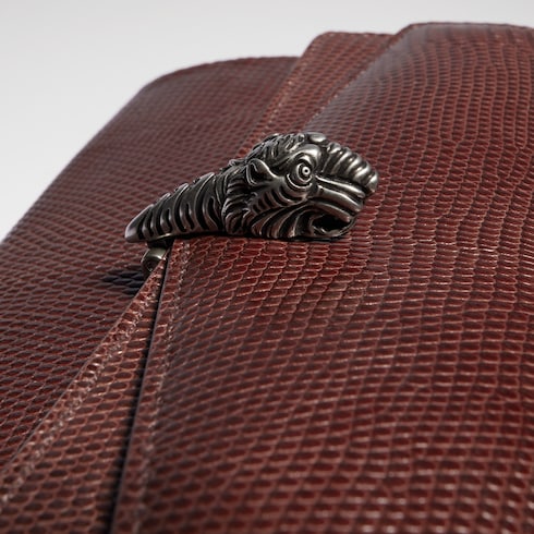 Dionysus lizard small shoulder bag