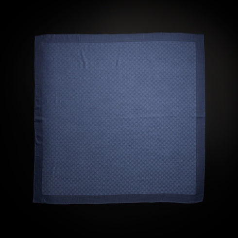 GG wool silk jacquard shawl