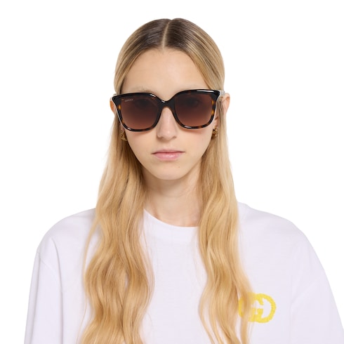 Square frame sunglasses