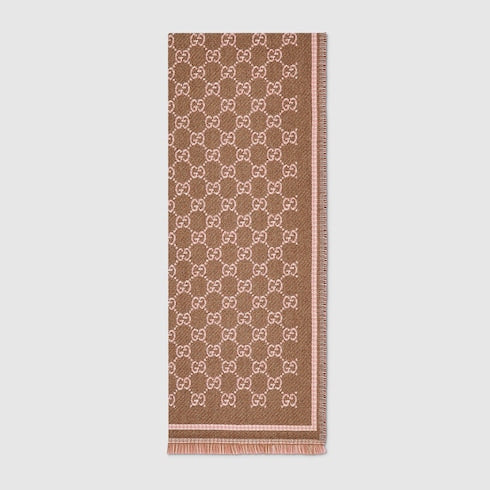 GG wool scarf