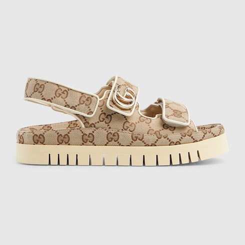 Women's sandal with Double G