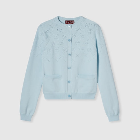 GG cotton cardigan