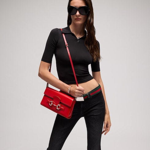 Horsebit Ristretto medium shoulder bag
