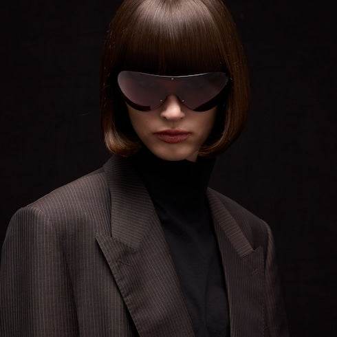 Mask frame sunglasses