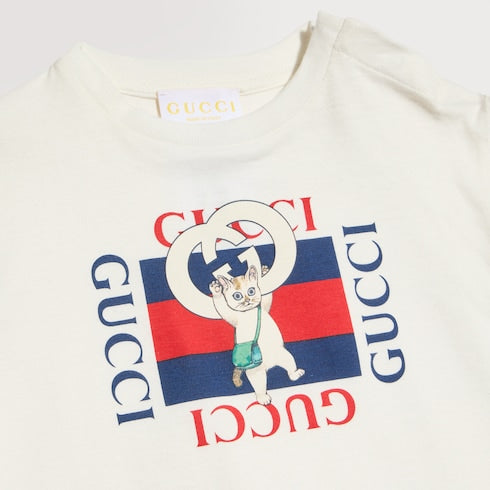 Baby cotton T-shirt with print