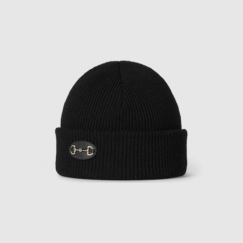 Wool hat with Horsebit